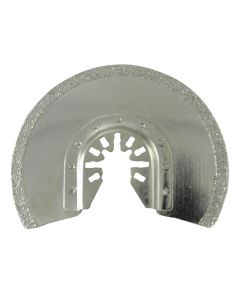 88mm x 2.0mm Semi Circular Diamond Edge Multi Tool Blade - Quick Release 