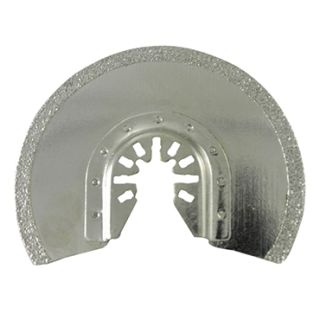88mm x 2.0mm Semi Circular Diamond Edge Multi Tool Blade - Quick Release