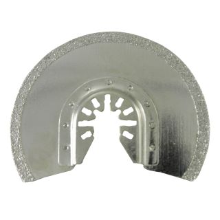 88mm x 2.0mm Semi Circular Diamond Edge Multi Tool Blade - Quick Release